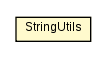 Package class diagram package StringUtils