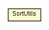 Package class diagram package SortUtils