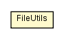 Package class diagram package FileUtils