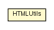 Package class diagram package HTMLUtils